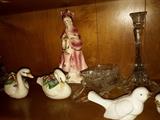 fitz and floyd swan salt and pepper shaker