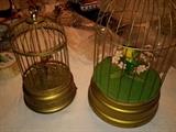 music box, bird cage 