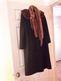 vintage coat, fur