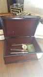 Picture 1...Cigar wood chest 
