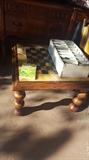 Picture 1...Wood/marble chess table