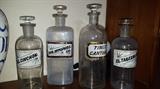 Vintage Apothecary Bottles (Medium- Large)