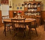 Maple dining room set