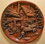 German wall plaque