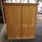 Pine entertainment center