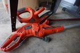 Black and Decker lawn and garden tools