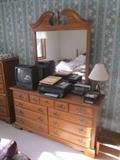 DRESSER WITH MIRROR