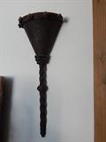 Hand Forged Iron Sconce 
