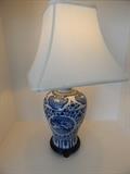 Delft Blue Porcelain Table Lamp (2-Set) 