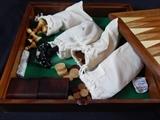 Jaques London Chess & Backgammon Set 