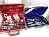 Vintage clarinets