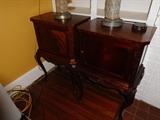 Nice pair of mahogany night stands