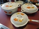 Enamel cast iron cookware from Belgium