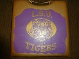 Vintage LSU bleacher seat