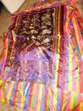 Beautiful Asian bed cover