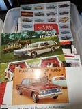 1960s and 70s car brochures