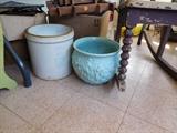 McCoy planter and crock