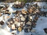 Lots of rocks and fossils as this is an estate of a geologist