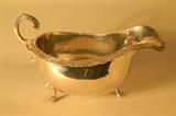 Large Sterling Silver Gravy Boat