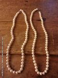 Cultured pearl necklaces