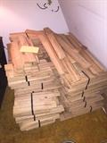 Large amount of solid wood flooring