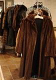 Full length, finger tip, and stroller length mink, sable, and other furs