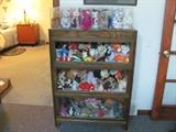 So many Beanie Babies.  They've been stored in an enclosed cabinet.  Very clean!