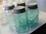 Ball jars and canning jars