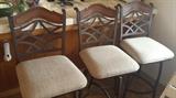 Set of bar stools