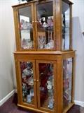Handmade, one of a kind, display cabinet