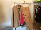 Garage - Carhardt jacket and 48x46 coveralls