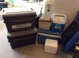 Garage - ice chests