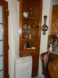 Additional collectibles. Cabinets are built in