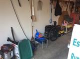 Shop Vac, tools, etc.
