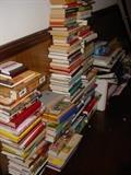 More books...also many CD's, DVD's, and some albums/cassettes