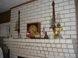 some of the miscellaneous items, there are several collectible oil lamps