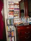 LARGE selection of video's, DVD's, CD's, cassettes, and other...many new and unopened.