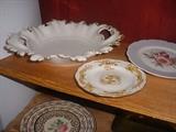 More of the various plates, and serving pieces