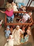 Antique & VTG Dolls, Doll Bed
