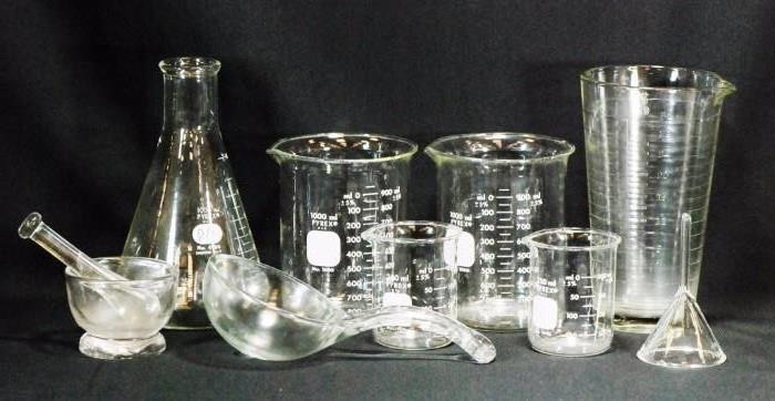 Collection of Laboratory Glassware