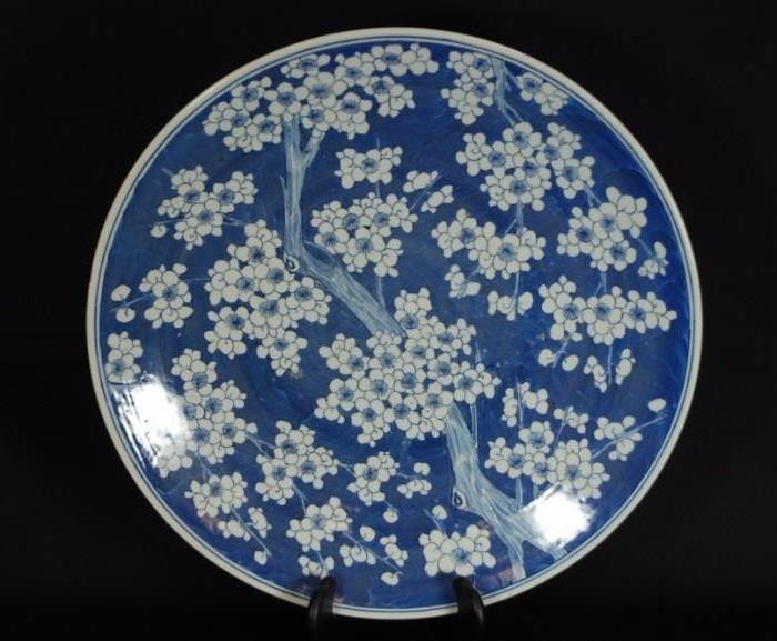 Oriental Cherry Blossom Platter