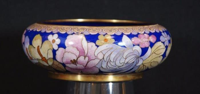 Vintage Jingfa Cloisoone Bowl