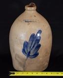 Sipe, Nichols & Co 2 Gal Blue Mark Jug
