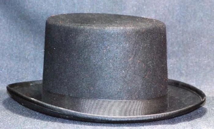 Vintage Planner-Merino Ringmaster's Top Hat