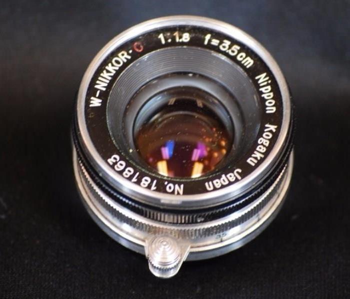 W-Nikkor C 1:1:8 Camera Lens