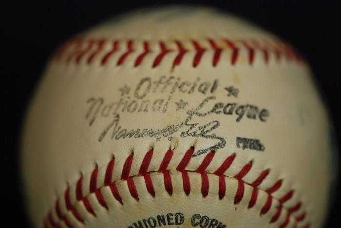 Signed 1958 Phillies Team Ball