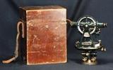 Antique Gurley Surveyor Transit W/Case