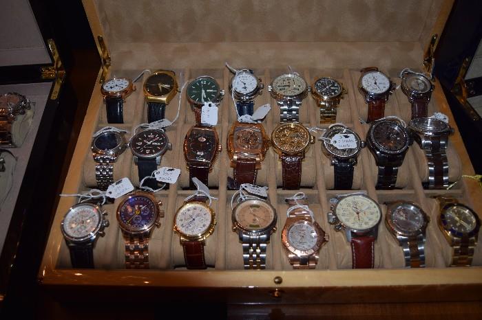 Watch Collection includes 54 watches ranging from $50 - $750, Average $300 each