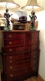 Beautiful Chest of Drawers, Lamps, Hats...