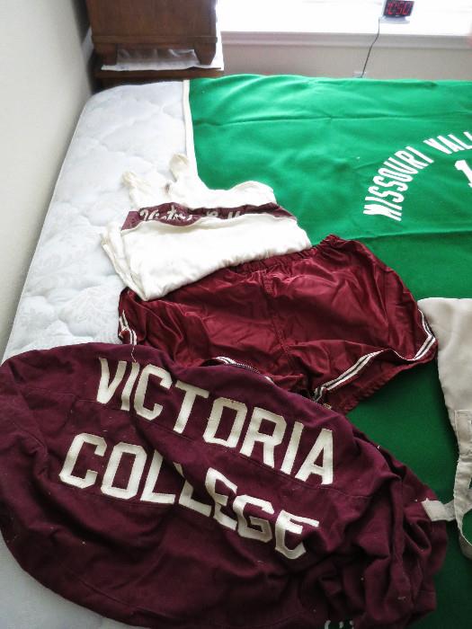 Vintage Victoria College Sports Bag and Uniform